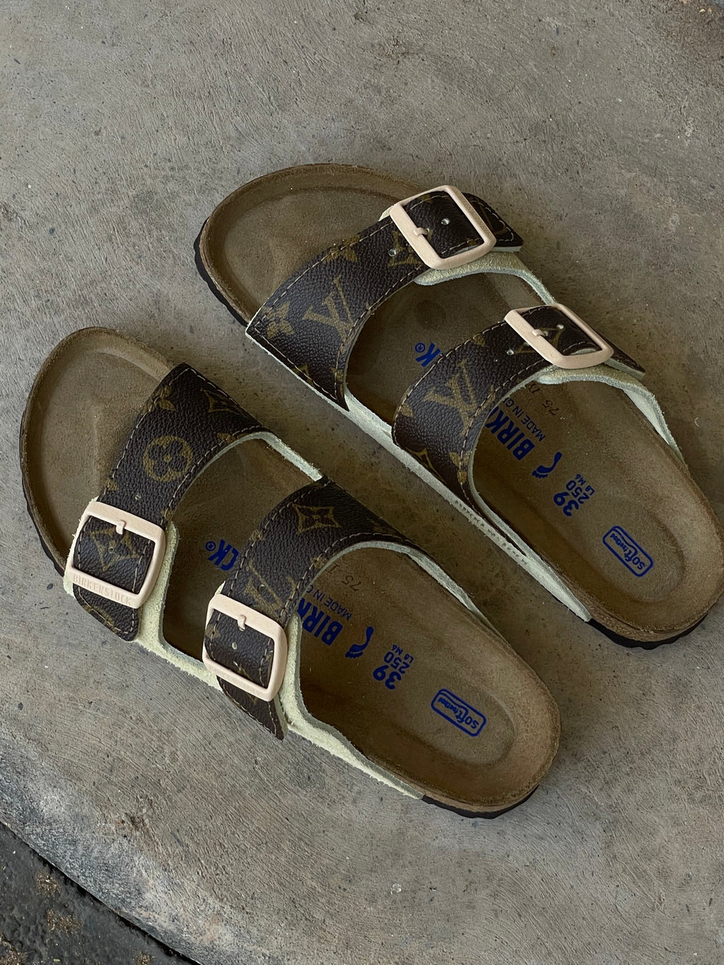 "Classic Brown" Custom Birkenstocks